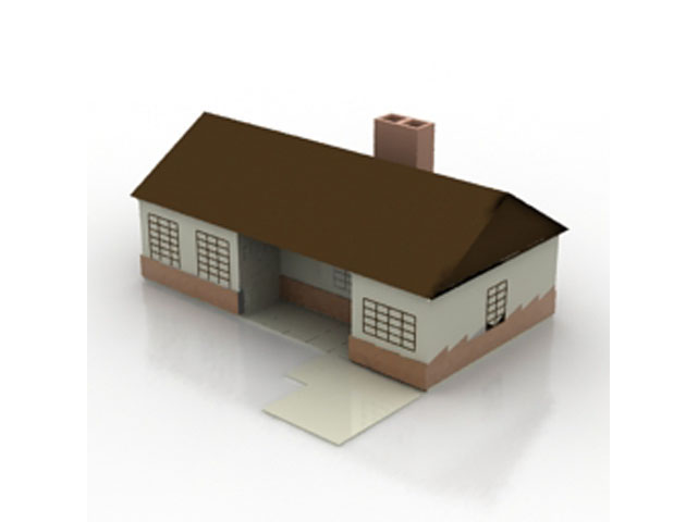 Free House N67 3D model_1 For Architecture 3Ds Max Model Download